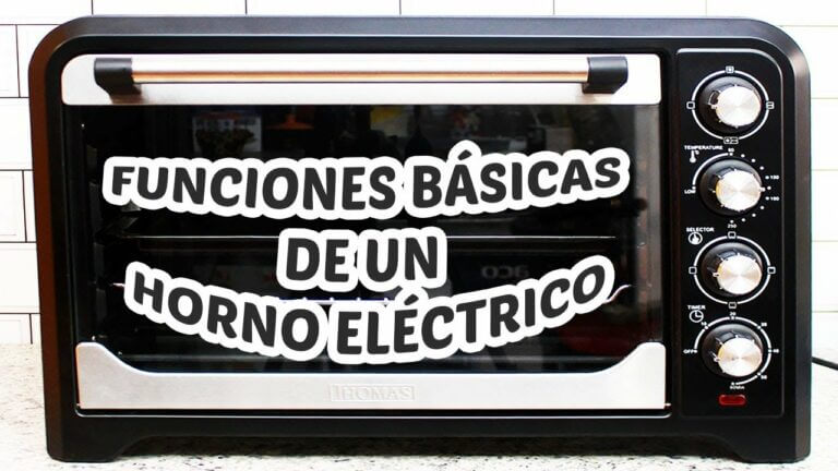 ¿Cómo Se Utiliza Un Horno Eléctrico? | Actualizado Octubre 2022